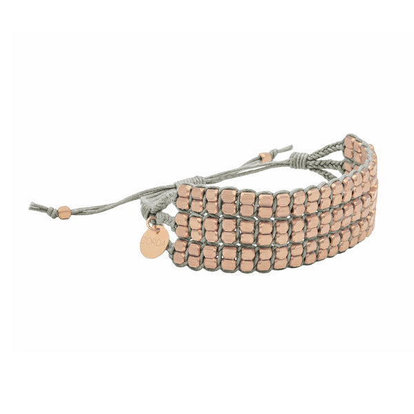 Tressa Luxe Friendship Bracelets | Rose Gold
