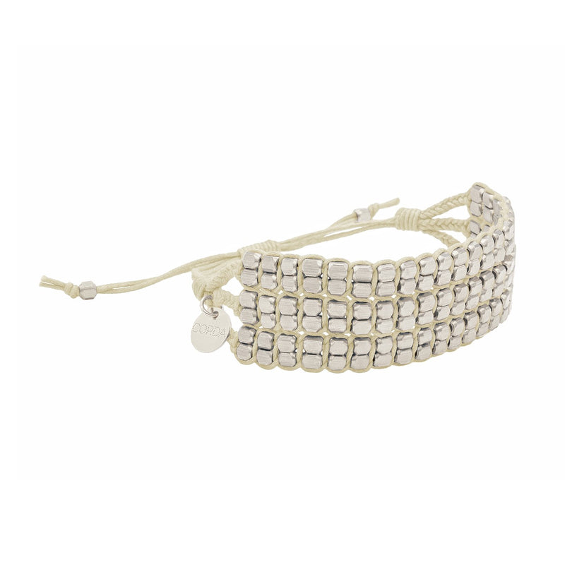 Tressa Luxe Friendship Bracelets | Silver