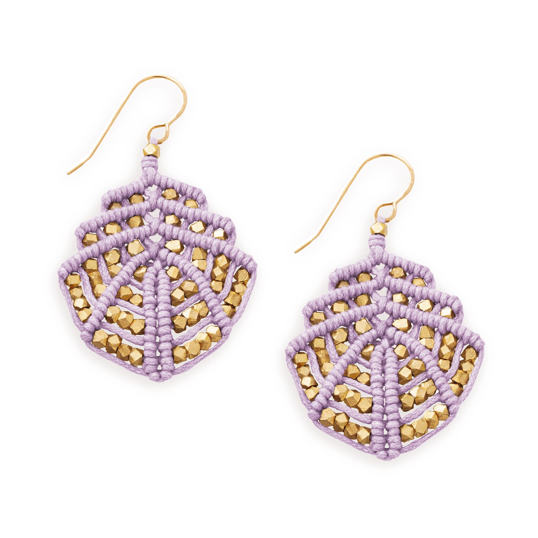 Diana Drop Earrings | Lavender