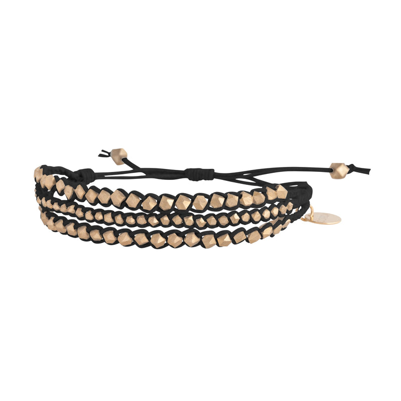 Aditi Beaded Bracelet | Black