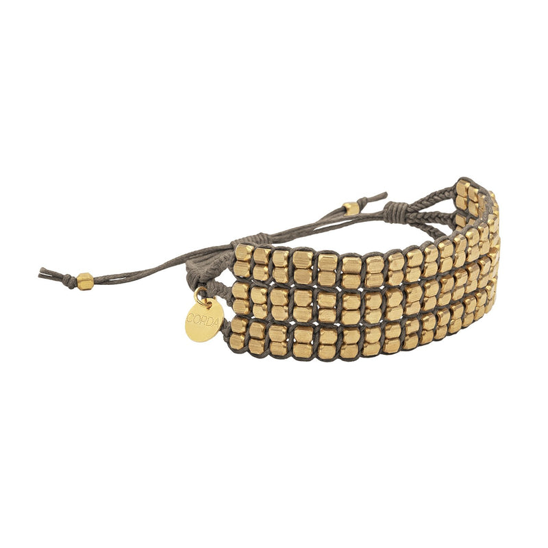 Tressa Luxe Friendship Bracelets | Brass