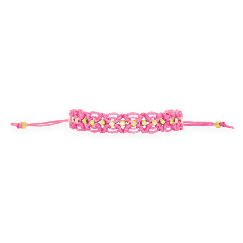 Theia Friendship Bracelet | Hot Pink