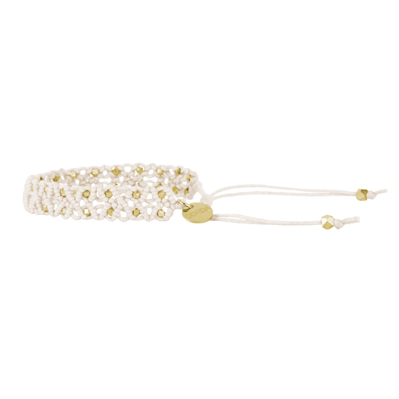 Caireen Friendship Bracelet | Cotton & Brass