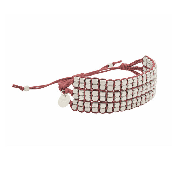 Tressa Luxe Friendship Bracelets | Silver