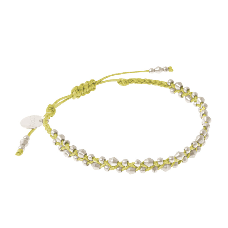 Silver Stellina Friendship Bracelets | Cool Colors