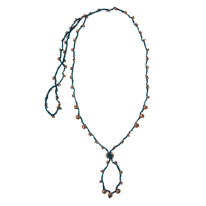 Chini Beads Crochet Boho Necklace | Moner Moto - মনের মতো