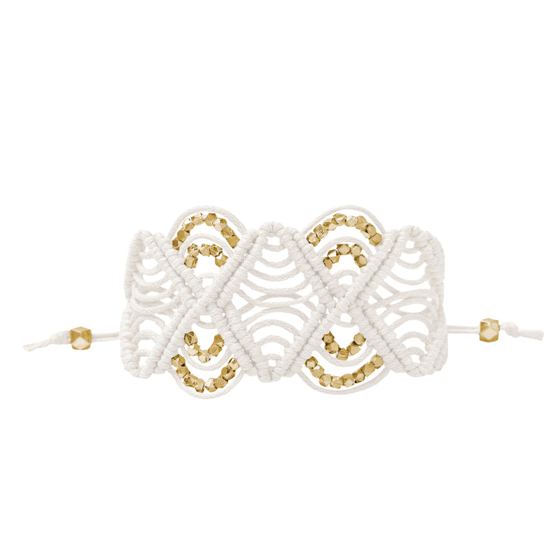 Petite Rhia Goddess Cuffs | Beaded Bracelets